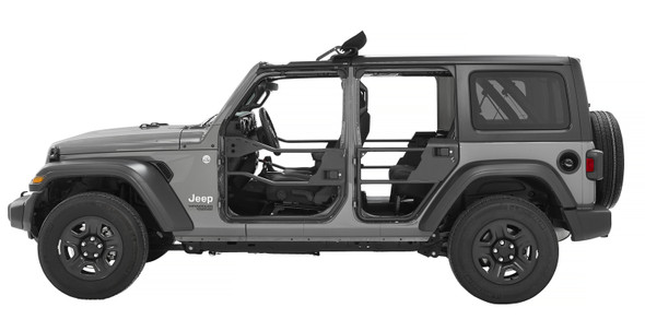 Bestop Element Rear Doors, Matte Black