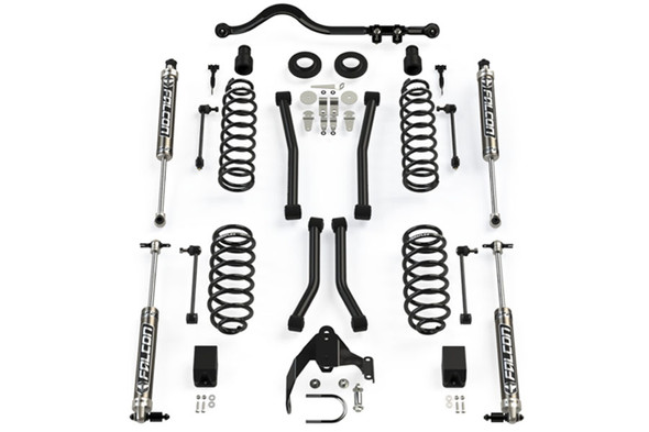 TeraFlex 3in Trail Select Adventure Kit W/ Falcon 2.1 Shocks | Fits 2007-2018 Jeep Wrangler JK