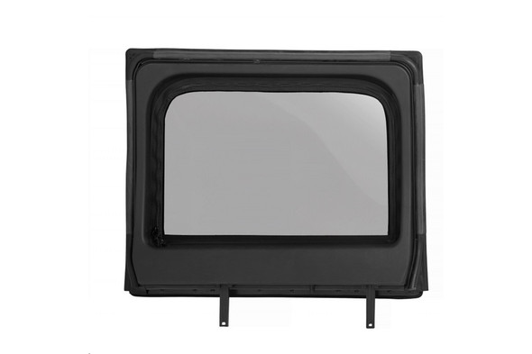 Bestop Rear Upper Core Doors Twill Black, Pair