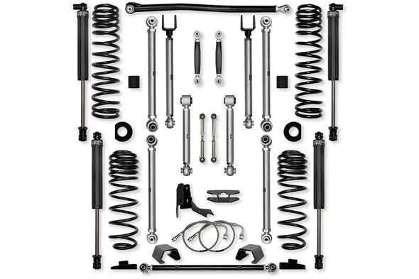 Rock Krawler 4.5in X Factor Pro 'No Limits'  Aluminum Stage 1 Lift Kit w/ RRD Shocks