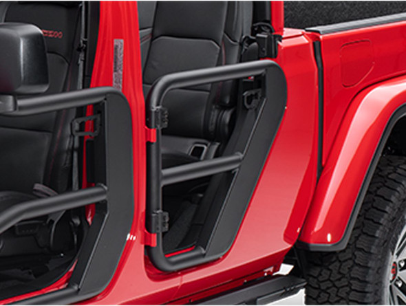 Rugged Ridge 11509.14 Fortis Tube Doors Rear Tube Doors for 18-26 Jeep Wrangler JL Unlimited & Gladiator JT
