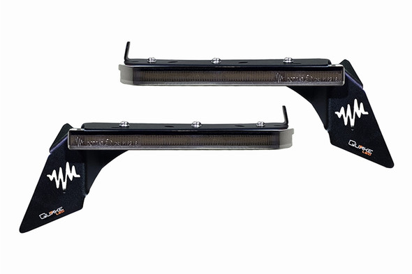 Quake LED Slim Smoked DRL Fender Chop Kit