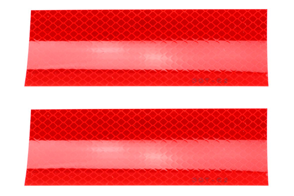 Off Road Only LED Tail Lights 5in Round Red/White Pair LiteDOT