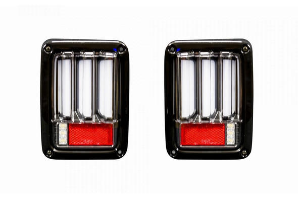 RECON Scanning Bar-Style LED Tail Lights - Clear Lens