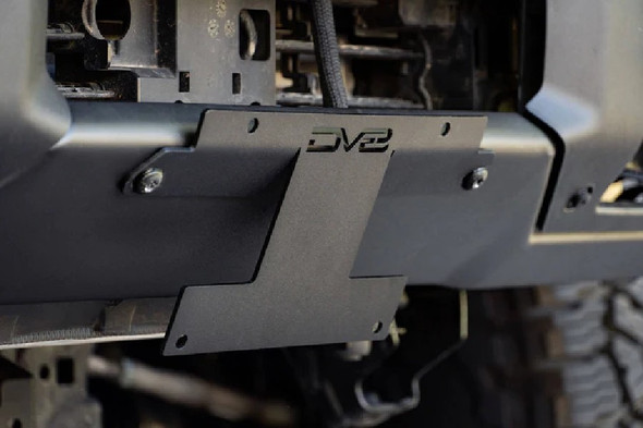 DV8 Offroad Factory Front Bumper License Relocation Bracket - Front