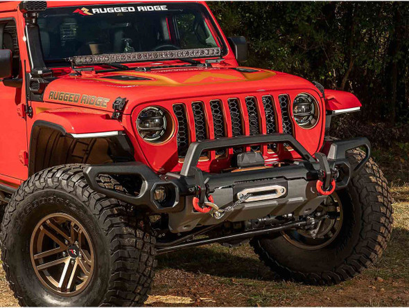 Rugged Ridge Venator Front Bumper Overrider