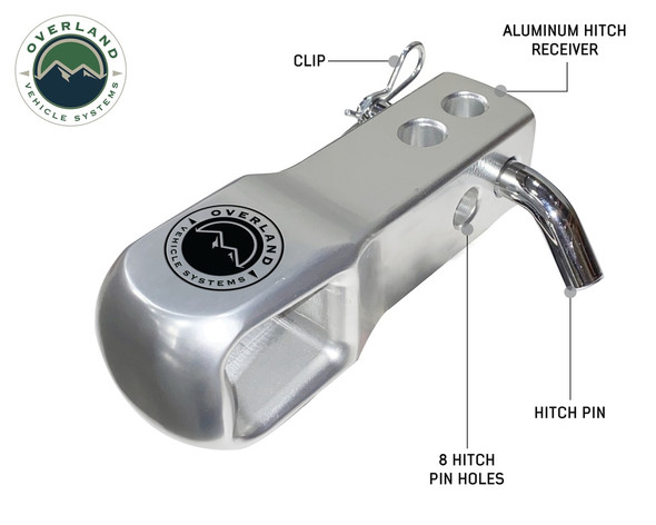 Overland Vehicle Systems Aluminum Receiver Mount