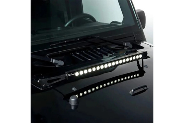 Putco 20in Luminix Hood Mounted LED Light Bar Kit