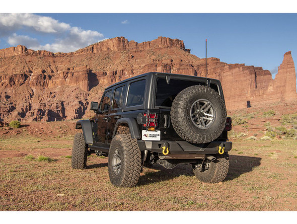 Rugged Ridge 11540.36 HD Rear Bumper for 18-26 Jeep Wrangler JL