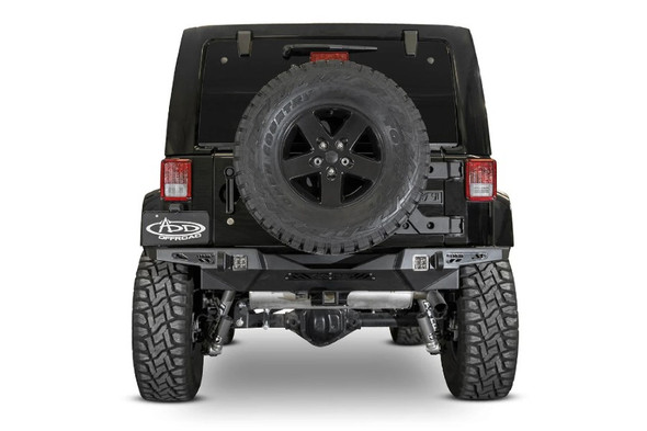 Addictive Desert Designs Stealth Fighter Rear Bumper, Heritage Hammer Black