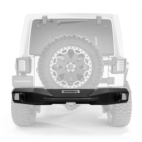 Go Rhino Rockline Rear Stubby Bumper