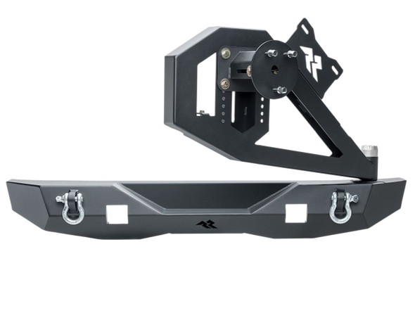 Rugged Ridge XOR Rear Bumper w/ Swing-Out Tire Carrier