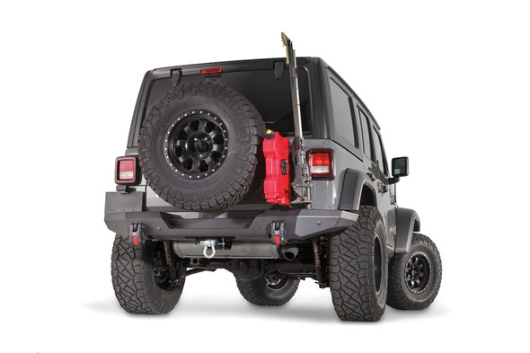 Warn Elite Series Rear Bumper - Tire Carrier Compatible