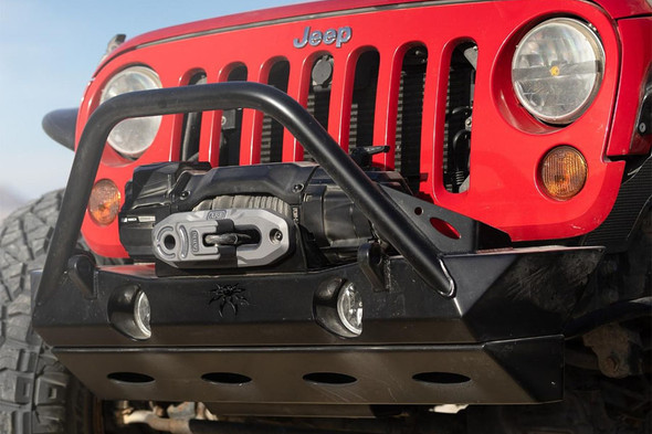 Poison Spyder Brawler Lite Front Bumper - Black