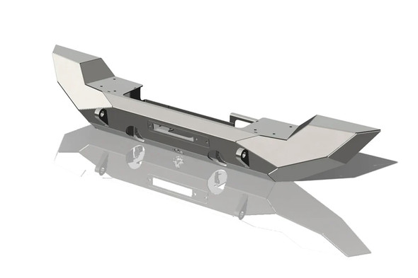 Crawltek Pyro Full-Width Front Bumper - Black