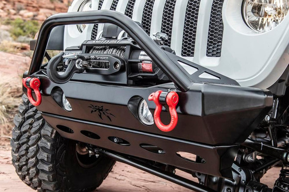 Poison Spyder Crawler Front Bumper - Black