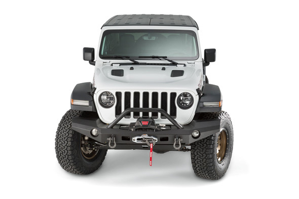 Warn Elite Series Full Width Front Bumper with Tube