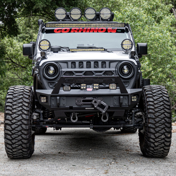 Go Rhino Trail Line Front Stubby Bumper