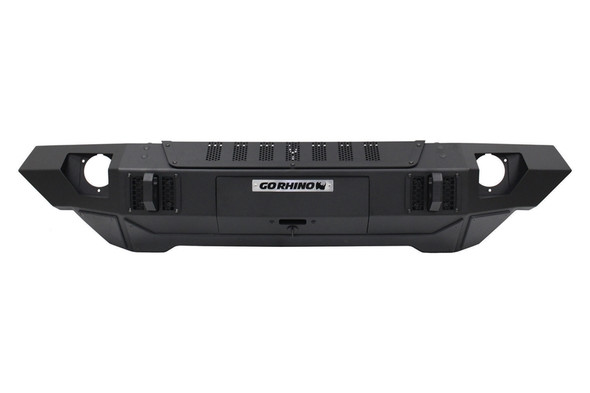 Go Rhino TrailLine Winch Ready Front Straight Bumper