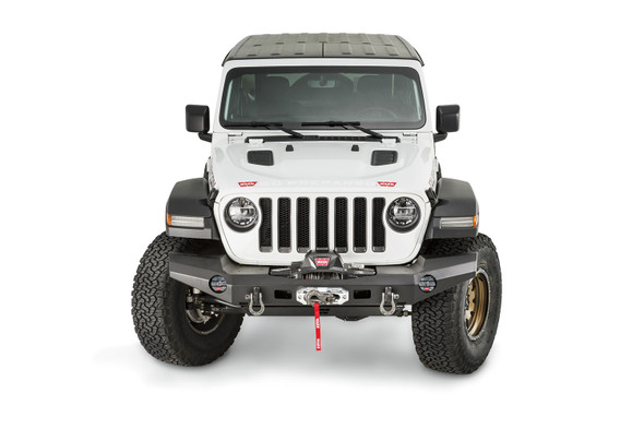 Warn Elite Full Width Front Bumper, No Tube