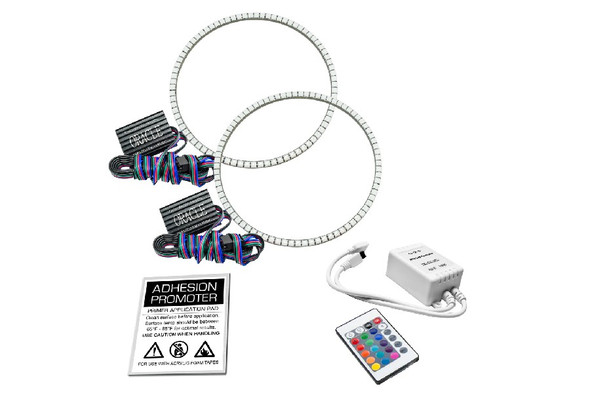 Oracle Surface Mount LED Headlight Halo Kit - ColorSHIFT Simple Controller