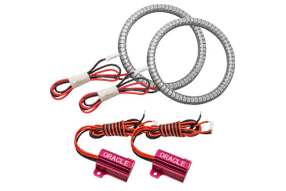 Oracle LED Surface Mount Fog Light Halo Kit - w/o Factory LED Lights - ColorSHIFT w/ No Controller