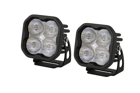 Diode Dynamic SS3 White Sport LED Pod Pair, SAE Fog - Amber