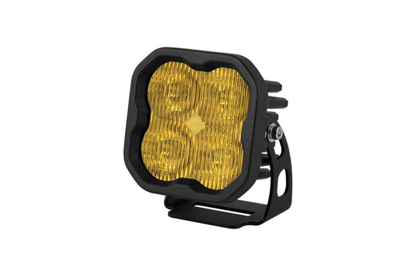 Diode Dynamics SS3 Yellow Sport LED Pod, SAE Fog - Amber