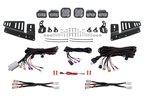 Diode Dynamics Stage Series Fog Pocket Kit - White Sport