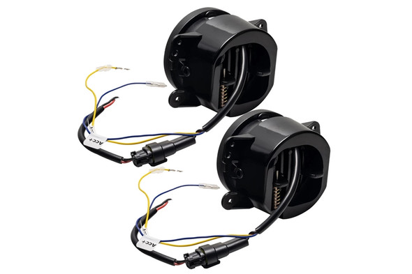 Oracle Lighting 5846-001 High Performance 20W LED Fog Lights with White Halo for 07-26 Jeep Wrangler JK, JL, & 20-26 Jeep Gladiator