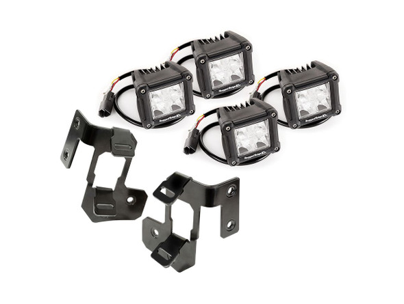 Rugged Ridge A-Pillar Cube Light Mount Kit