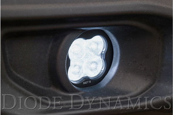 Diode Dynamics SS3 Sport Type MS Fog Light Kit, ABL White - SAE Fog