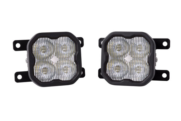 Diode Dynamics SS3 LED Fog Light Kit, Sport - White SAE Fog