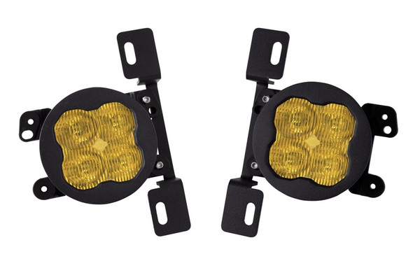 Diode Dynamics SS3 Pro Type MR Fog Light Kit, ABL Yellow - SAE Fog