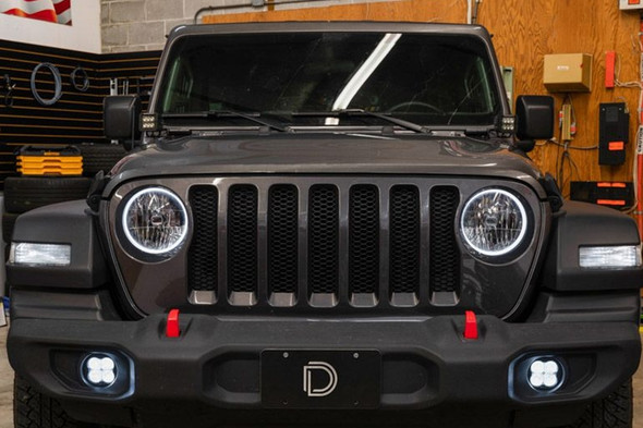 Diode Dynamics SS3 Max Type MS Fog Light Kit, ABL White - SAE Fog