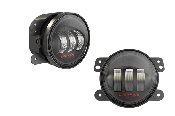 JW Speaker 6145 J2 Series LED Fog Light Kit, Black - Pair