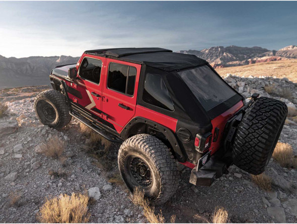 Rugged Ridge Voyager Soft Top, Black Diamond