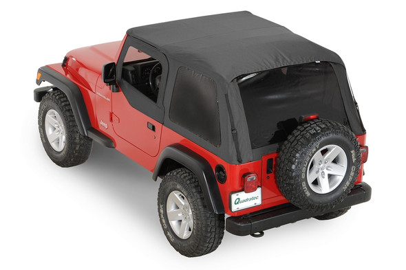 Rampage Frameless Soft Top Kit - Black