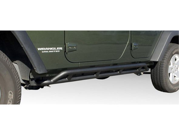 Rugged Ridge RRC Rock Sliders Black
