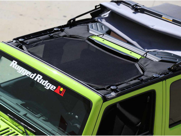 Rugged Ridge Eclipse Sun Shade Black