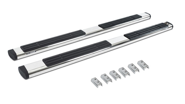 RealTruck Go Rhino 686451687PS 6" OE Xtreme Side Steps in Stainless Steel for 20-26 Jeep Gladiator JT