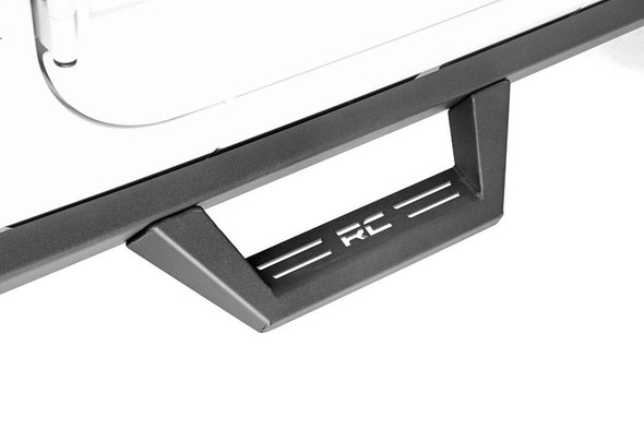Rough Country Contoured Drop Steps - Black