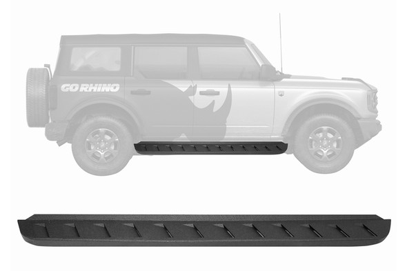 Go Rhino RB10 Running Boards Kit - Black