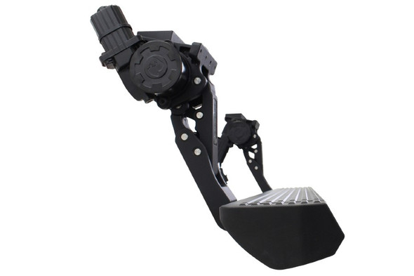 Go Rhino E-Board E1 Electric Running Board Kit, Textured Black, Cab Length