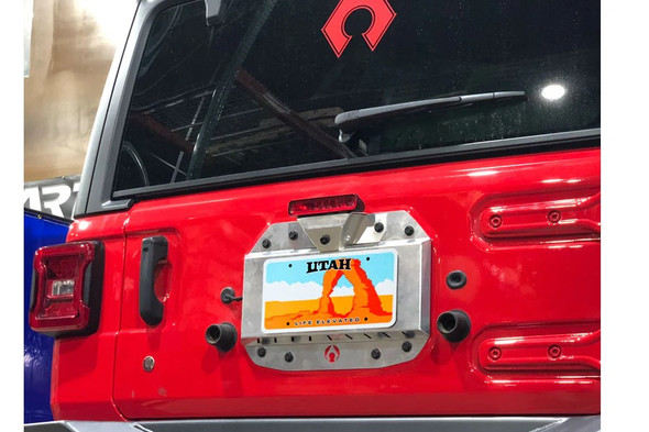 Artec Industries Spare Tire Delete Kit - Bare Aluminum
