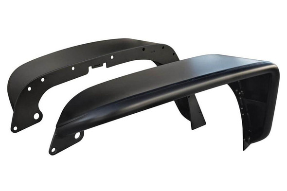 Poison Spyder 1903030P1 Crusher Flares - Front Fenders for 18-26 Jeep Wrangler JL & Gladiator JT