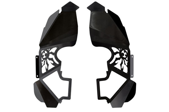 Poison Spyder Front Vented Inner Fenders - Black