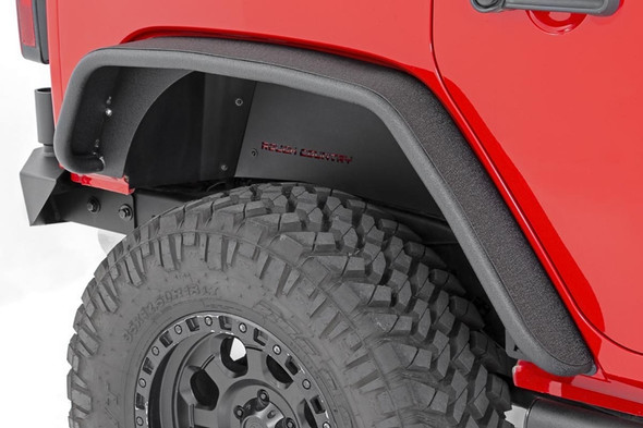 Rough Country Tubular Rear Fender Flare Set