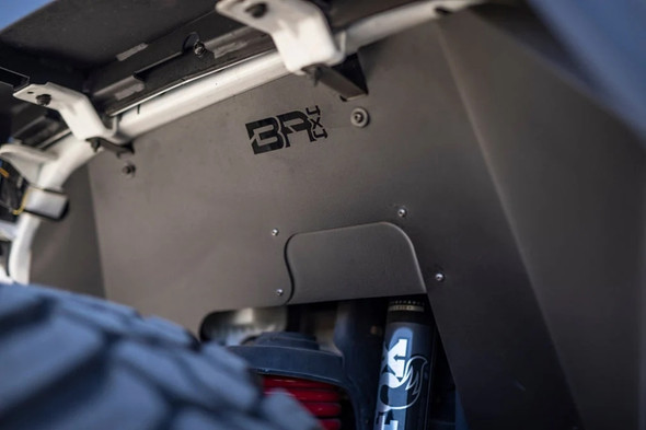 Body Armor Front Fender Liners - Black