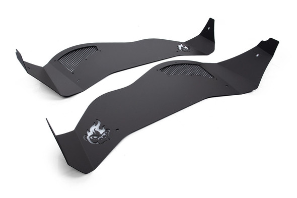 Crawltek Rear Inner Fenders - Black
